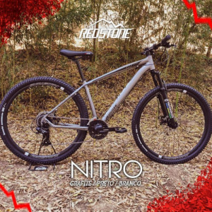 Bicicleta Alumínio Aro 29 Redstone Nitro 24 Velocidades Quadro 17" - Grafite