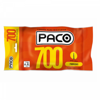 Camara De Ar 700 [25 > 32] Paco Prime Butil - V.Presta 48mm