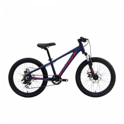 Bicicleta Alumínio Aro 20 Groove Hype Jr 7 Velocidades - Azul com Vermelho