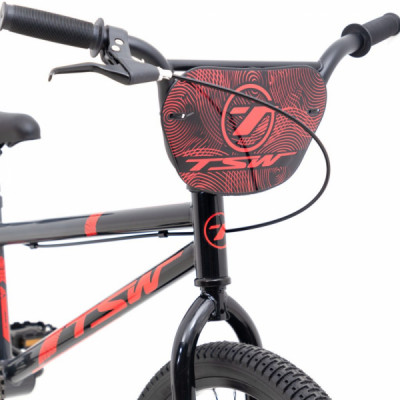 Bicicleta Aro 20 TSW Cross - Preto com Vermelho