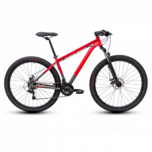 Bicicleta Alumínio Aro 29 TSW Ride 21 Velocidades Quadro 15.5" Ano 2022 - Vermelho com Cinza