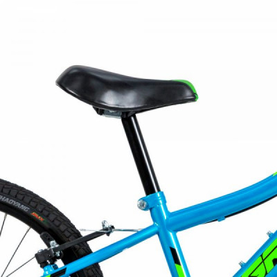 Bicicleta Alumínio Aro 20 Groove Ragga  - Azul com Verde e Preto