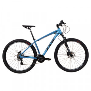 Bicicleta Aro 29 TSW Hunch 24 Velocidades 19" - Azul fosco e preto
