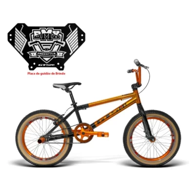 Bicicleta Aro 20 GTSM-1 BMX Freestyle Street - Dourado