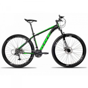 Bicicleta Alumínio Aro 29 Monaco MNC Swift 24 Velociades Quadro 19" - Preto com Verde