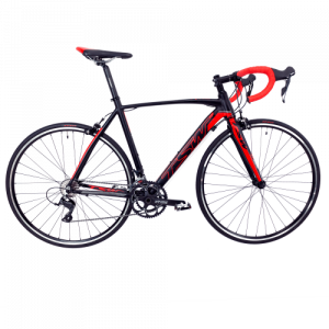 Bicicleta Aro 29 TSW TR10 2x9 Velocidades 54 cm - Preto fosco com vermelho