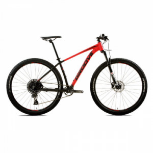 Bicicleta Aro 29 Groove Ska 90 12 Velocidades 19" - Preto com vermelho fosco