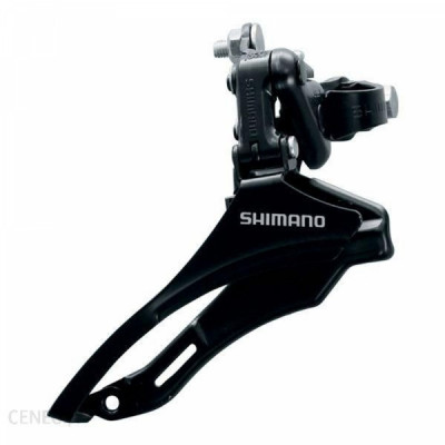 Cambio Dianteiro 6/7vel Shimano Comum Tourney Down-Pull (Fd-Tz30) 31.8mm [Reduz] D-Swing - Preto
