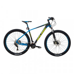 Bicicleta Alumínio Aro 29 Upland Count 300 2x10 Velocidades Quadro 19" - Preto com Azul