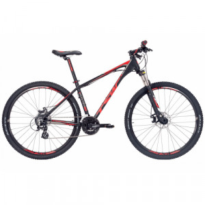 Bicicleta Aro 29 TSW Hunter 24 Velocidades 15,5" Ano 2019 - Preto fosco com Vermelho