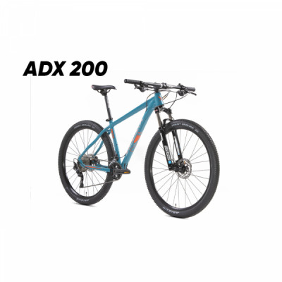 Bicicleta Alumínio Aro 29 Audax ADX 200 20 Velocidades Quadro 19" - Verde com Azul