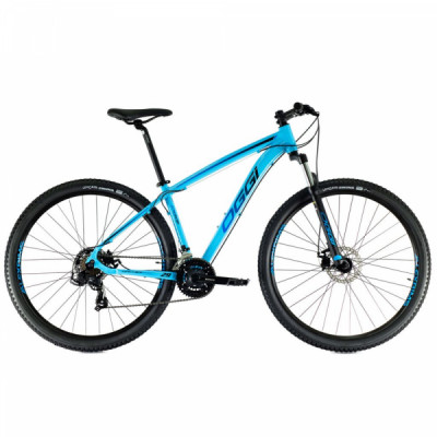 Bicicleta Alumínio Aro 29 Oggi Hacker Sport 21 Velocidades Quadro 17" 2021 - Azul com Preto