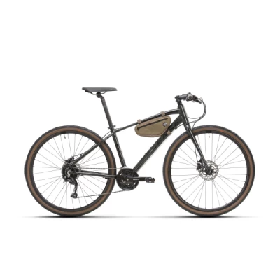 Bicicleta Alumínio Aro 700 Sense Activ Kit Shimano Altus 27 Velocidades, Freio Hidráulico, Quadro 17.0" Ano 2022- Verde com Preto