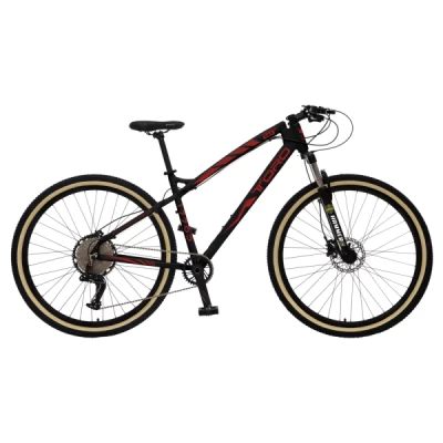 Bicicleta Alumínio Aro 29 Colli Toro Kit Shimano Alivio 27 Velocidades Quadro 17" - Preto, Vermelho