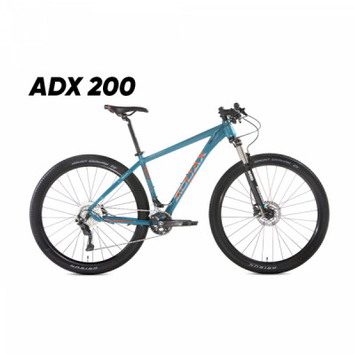 Bicicleta Alumínio Aro 29 Audax ADX 200 20 Velocidades Quadro 17" - Verde com Azul
