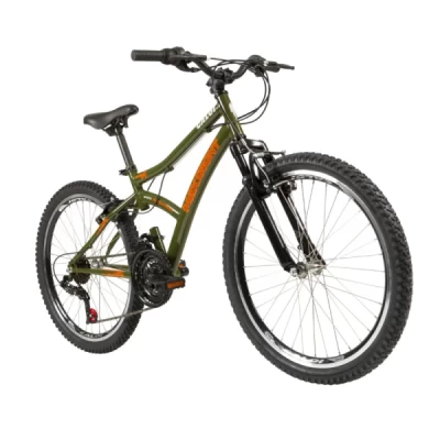 Bicicleta Aro 24 Caloi Max Front 21 Velocidades - Verde