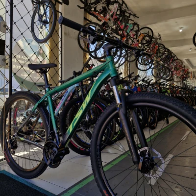 Bicicleta Alumínio Aro 29 TSW Ride Shimano Tourney 21 Velocidades, Quadro 19.0" Ano 2023 - Verde