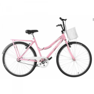 Bicicleta Aro 26 Ultra Bikes Summer Line - Rosa com Branco
