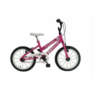 Bicicleta Aro 16 South nininha - Pink com branco