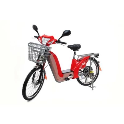 Bicicleta Elétrica Aro 24 Sousa Eletrica 350w; 48v; 25km/h - Vermelho