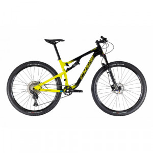 Bicicleta Carbono Aro 29 Oggi Cattura Sport 12 Velocidades Quadro 17,0" 2021 - Preto com Amarelo