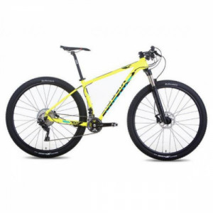 Bicicleta Aro 29 Audax Auge-700 2x11 Velocidades 19" - Amarelo com Preto