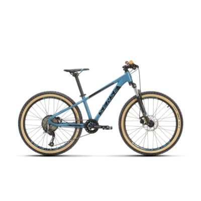Bicicleta Alumínio Aro 24 Sense Grom 24 Kit Shimano Altus 9 Velocidades Ano2022 - Verde Aqua com Preto