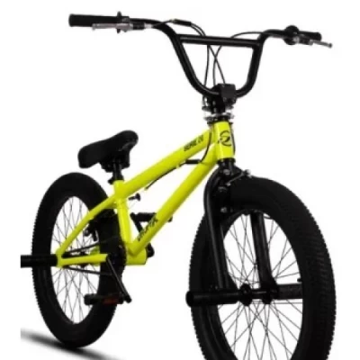 Bicicleta Alumínio Aro 20 Dropp BMX Droppx Série 20, Freio U-Brake Rotor - Verde Neon
