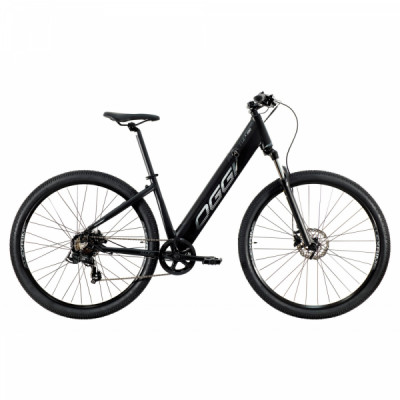 Bicicleta Elétrica Alumínio Aro 29 Oggi Flex 200 7 Velocidades Quadro 16.5" 2021 - Preto com Grafite