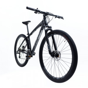 Bicicleta Aro 29 TSW Hunch 24 Velocidades 19" - Preto fosco com cinza